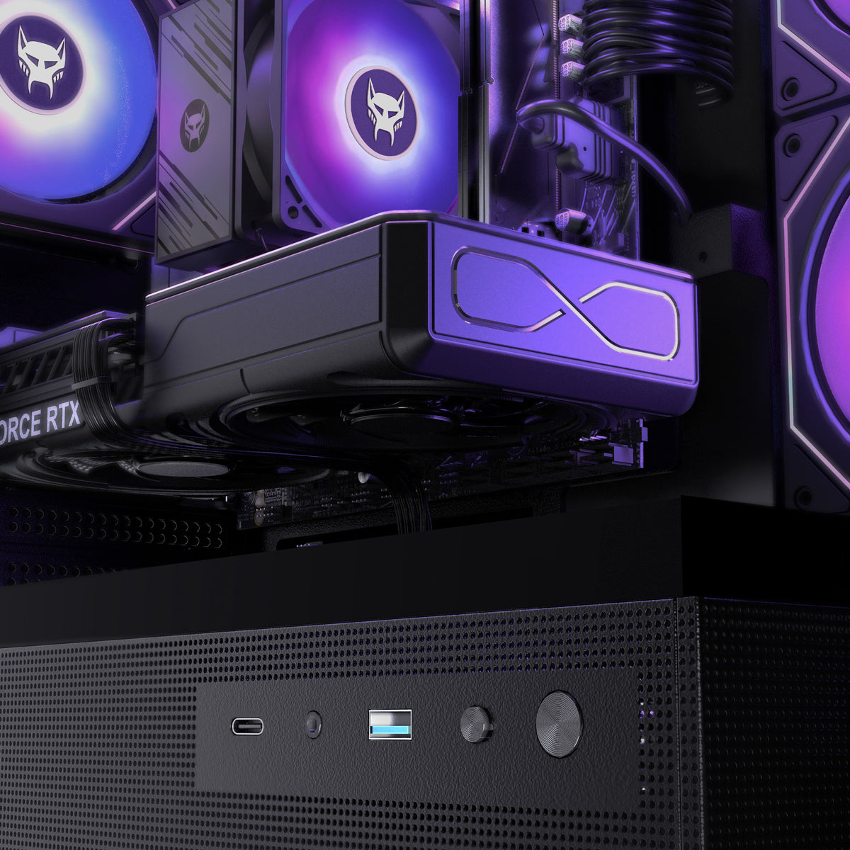 BEASTCOM Q5 | Pro Gaming PC | AMD Ryzen 7 5700X 8X 4,60GHz 16 Threads | NVIDIA RTX 5060 8GB | 16GB RAM | 1TB NVMe SSD | WiFi 5 | Windows 11 Pro