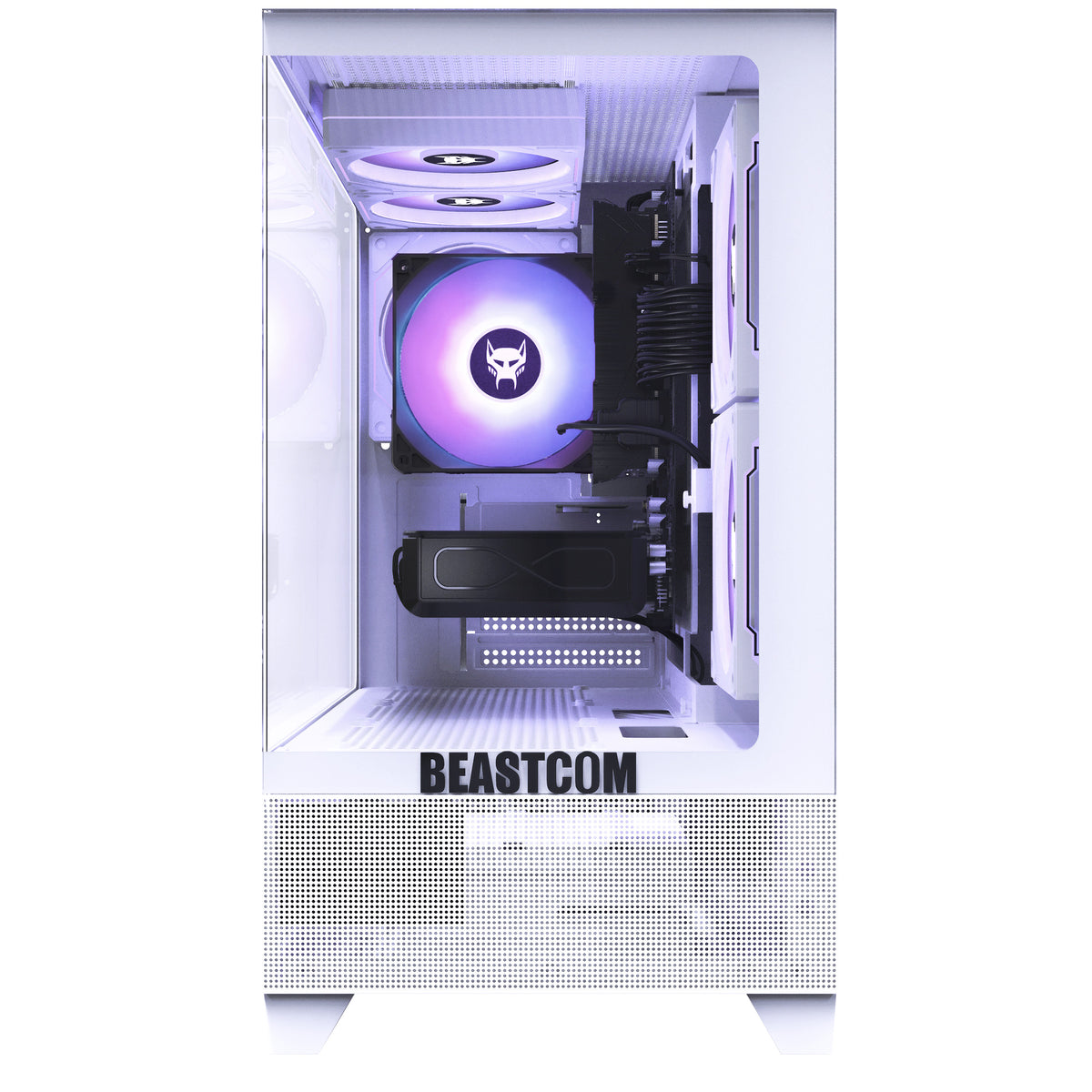 BEASTCOM Q5 | Pro Gaming PC | AMD Ryzen 7 5700X 8X 4,60GHz 16 Threads | NVIDIA RTX 5060 Ti 8GB | 32GB RAM | 1TB NVMe SSD | WiFi 5 | Windows 11 Pro