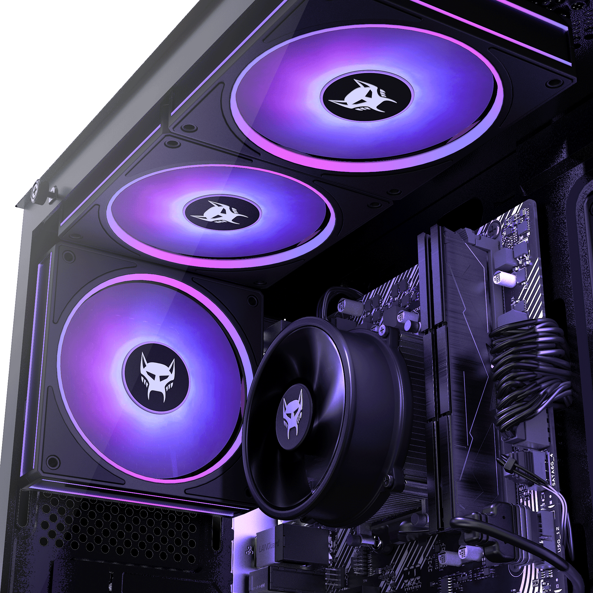 BEASTCOM Q3 Essential Gaming, Komplett Set PC, AMD Ryzen 5 4X 4,20GHz 8 Threads, 4K Vega 11 Kern Grafik, 16GB RAM, 512GB SSD, Monitor LED 24", Tastatur, Maus, Mauspad, WiFi, Windows 11 Pro