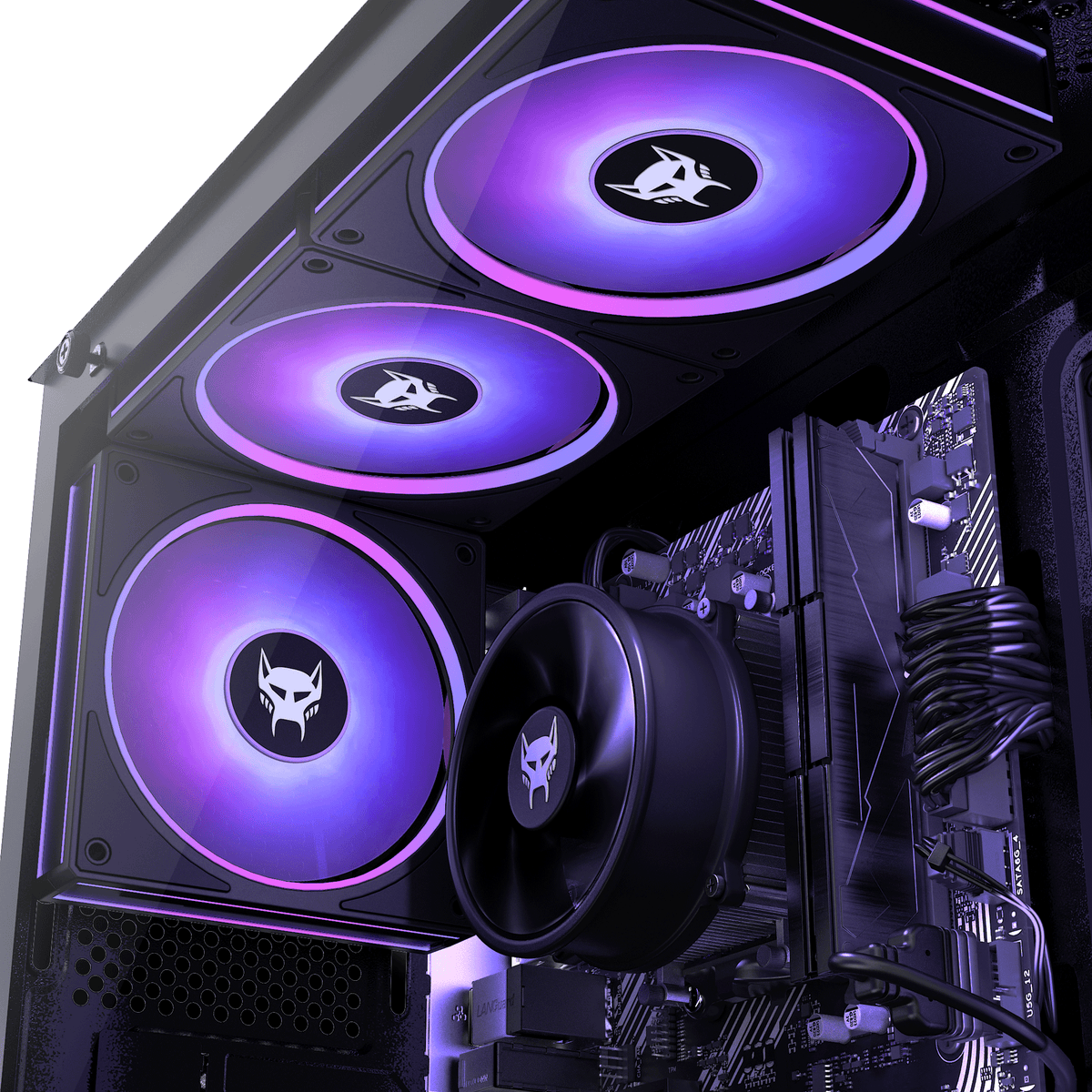 BEASTCOM Q3 | Essential Gaming PC | Komplett-Set | AMD Ryzen 5 4X4,20 GHz 8 Threads | 4K Vega 11 Kern Grafik | 16GB RAM | 512GB SSD | Monitor LED 24" + Tastatur + Maus + Mauspad | WiFi | Windows 11 Pro