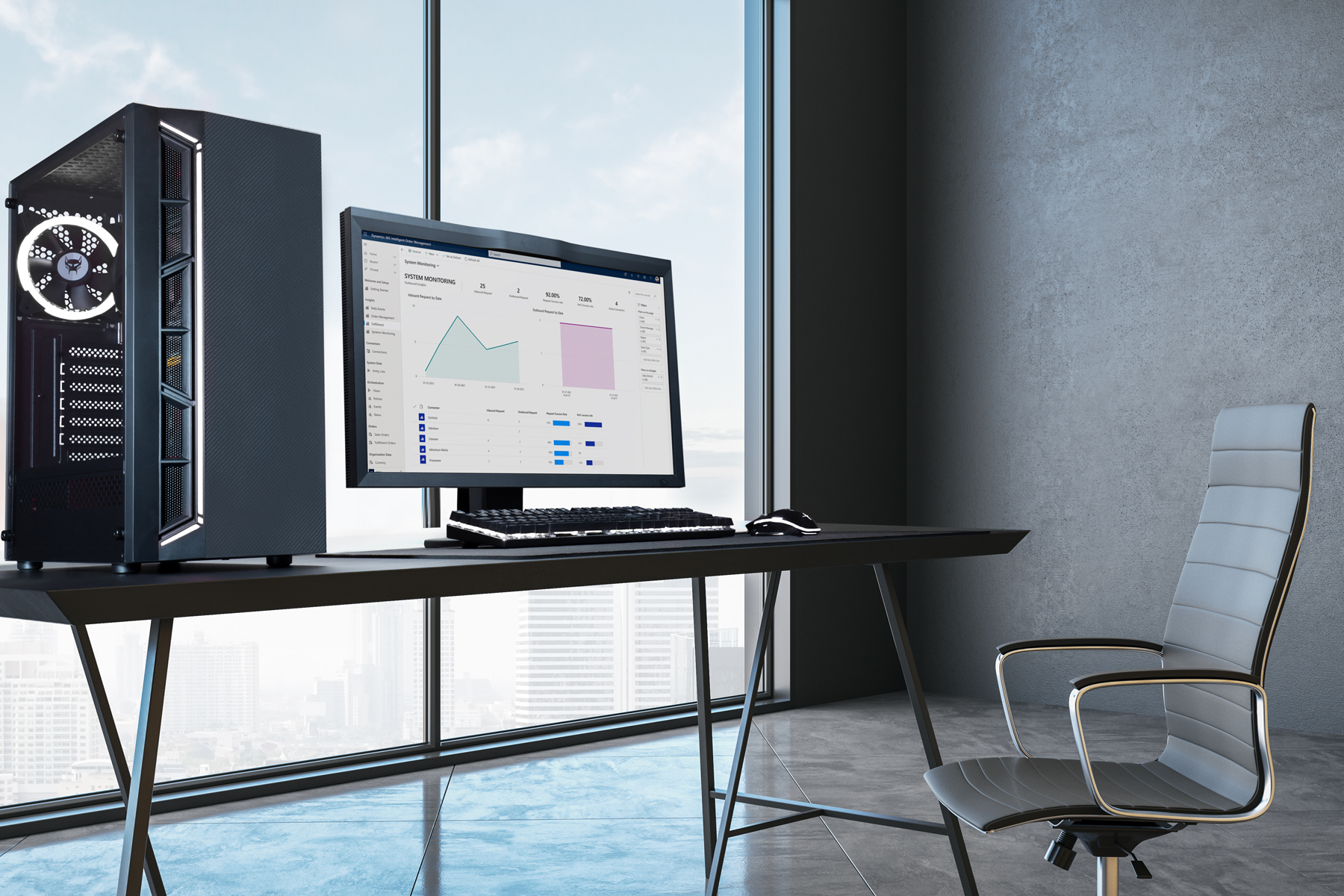 BEASTCOM Q1 | Home 'n Office PC | Intel i7-8700 6X4,60GHzz | 4K Intel HD | 8GB RAM | 256GB SSD | HDMI | WLAN | Windows 11