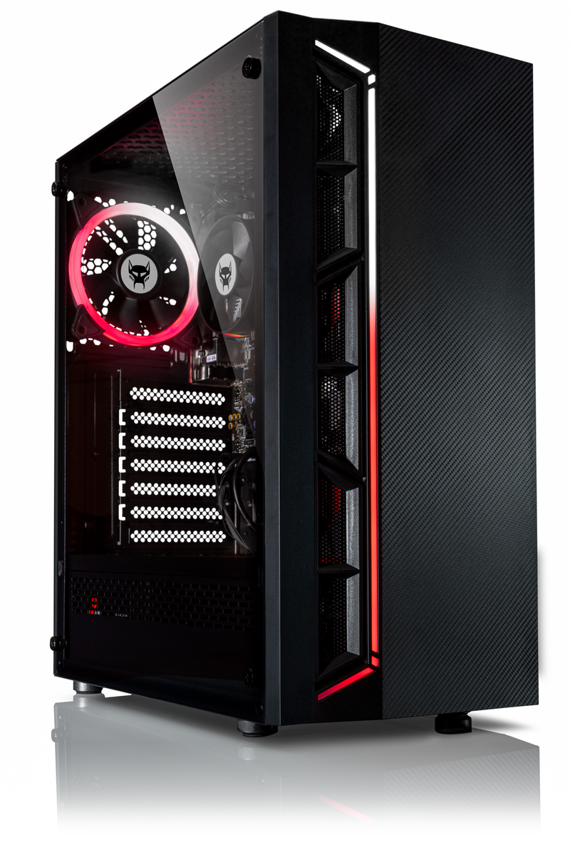 BEASTCOM Q3 | Essential Gaming | 8 Threads Gaming PC | AMD Ryzen 5 4X 4,20GHz | 4K Vega 11 Kern Grafik | 16GB RAM | 512GB SSD | HDMI | WiFi | Windows 11 Pro